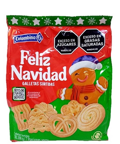 Galletas Colombina 200 grs surtidas