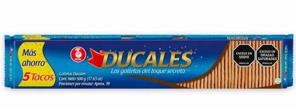 Galletas Ducales 500 grs 5 tacos