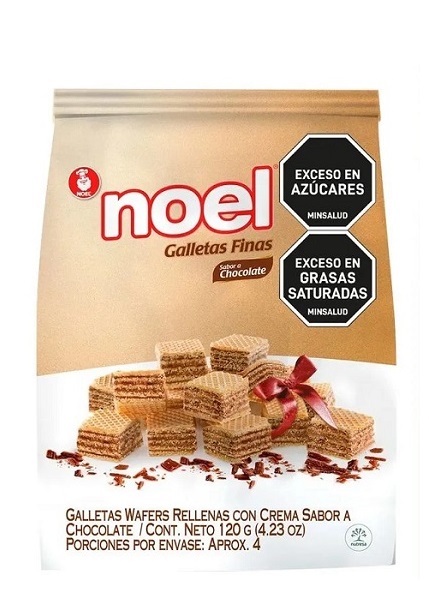 Galletas Noel 120 grs finas chocolate