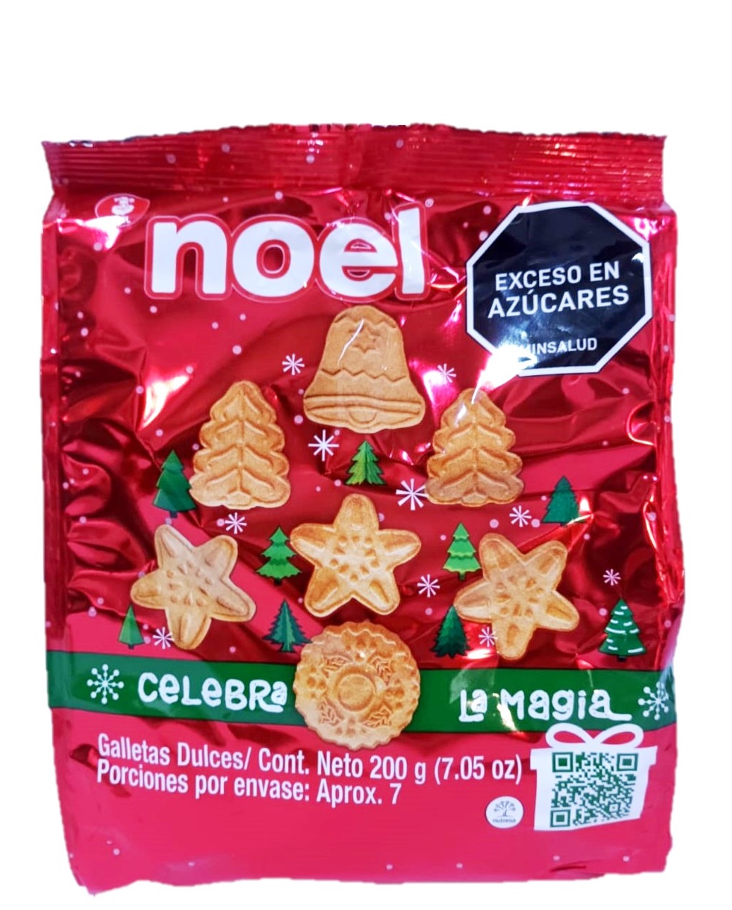 Galletas Noel 200 grs navidad dulces bolsa