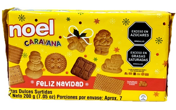 Galletas Noel navidad 200 grs caravana