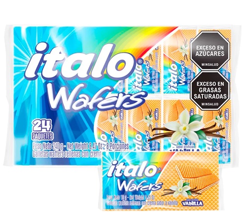 Galletas Wafers Italo 240 grs vainilla