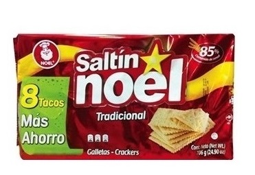 Galletas Saltín Noel 706 grs 8 tacos rojo mas ahorro