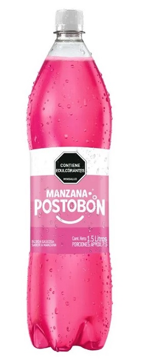 Gaseosa Postobon 1500 ml Manzana cero pet
