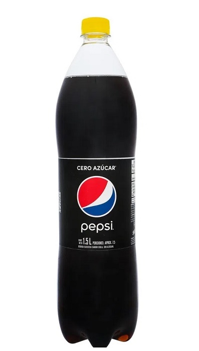 Gaseosa Pepsi 1500 ml cero azúcar