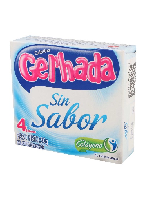 Gelatina Gelhada 30 grs sin sabor