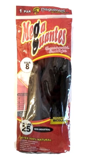 Guantes Mega guantes talla 8 calibre 25