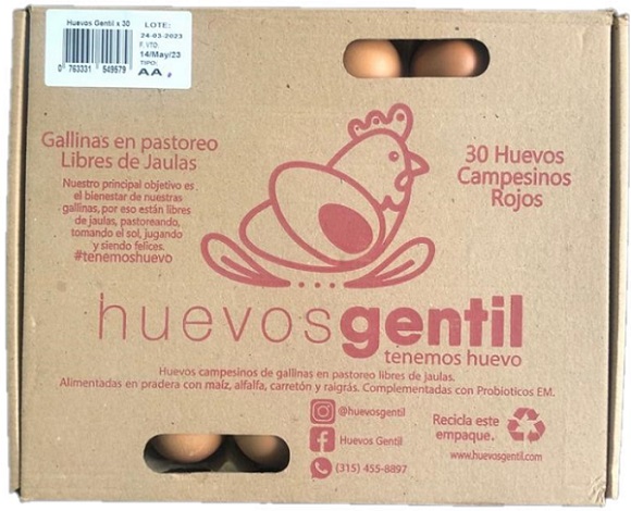 Huevos Gentil x 30 und AA campesinos