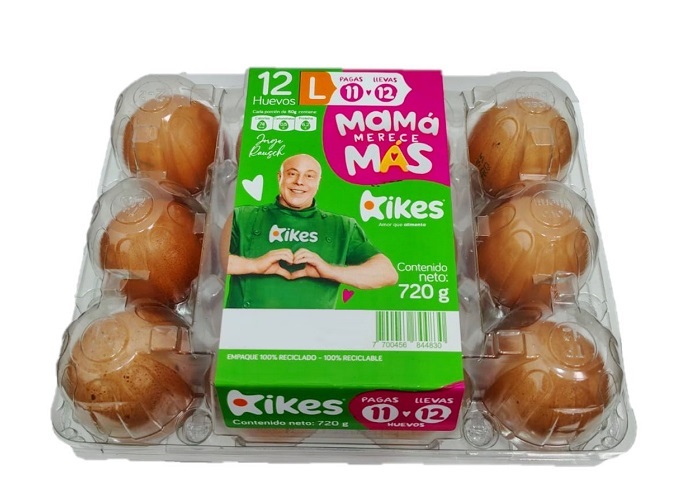 Huevos Kikes x 12 und L pague 11 leve 12