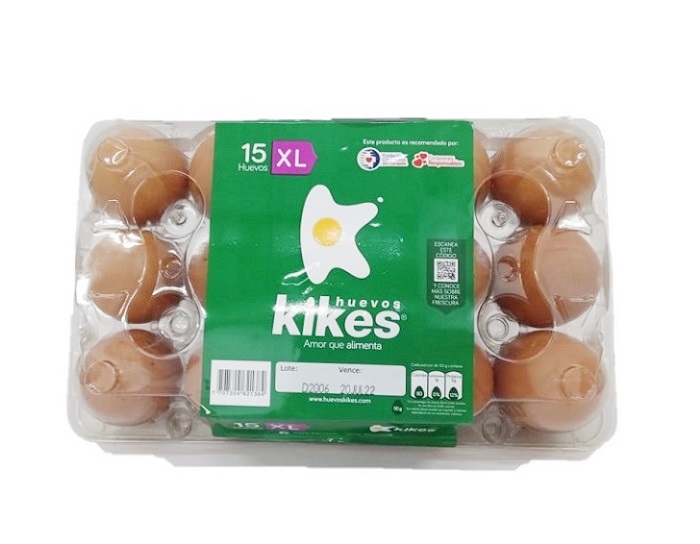 Huevos Kikes x 15 und XL