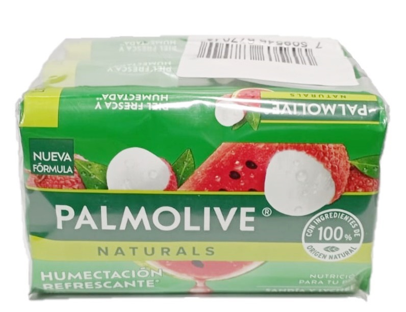 Jabón Palmolive 3 x 110 grs Humectación Refrescante precio especial
