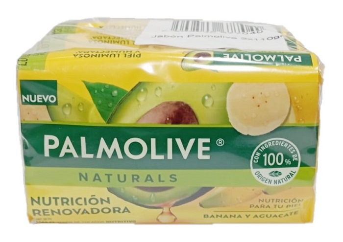 Jabón Palmolive 3 x 110 grs Nutrición Renovadora precio especial
