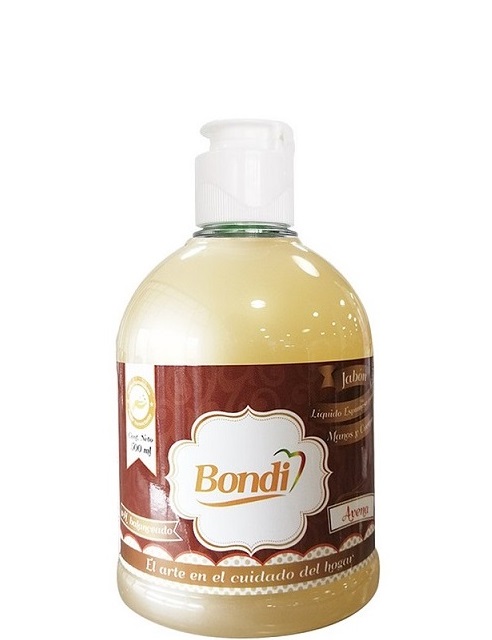 Jabón Bondi 500 ml Avena