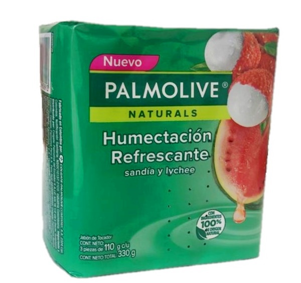 Jabón Palmolive 3 x 110 grs humectación refrescant