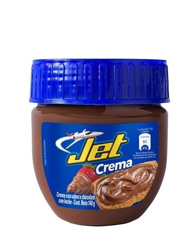 Jet crema 140 grs chocolate