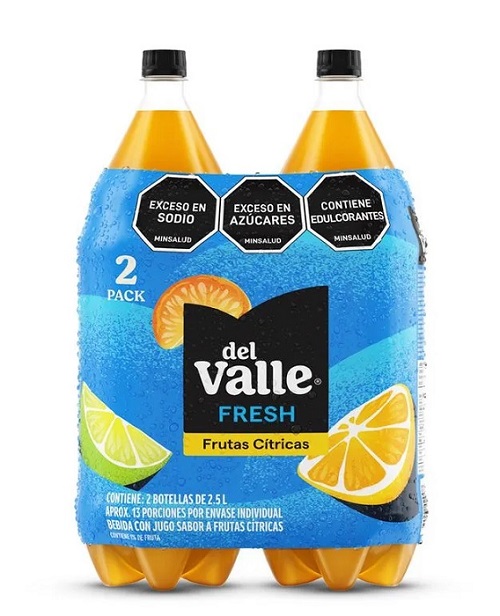 Jugo Del Valle 2 x 2500 ml frutas cítricas