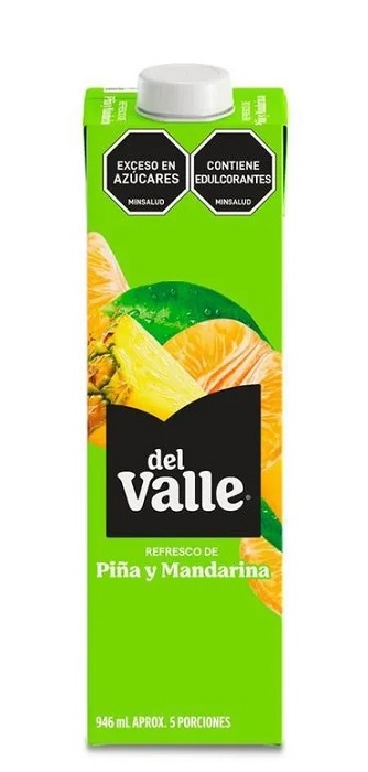 Jugo Del Valle 946 ml piña mandarina
