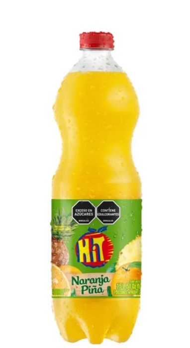 Jugo Hit 1500 ml naranja piña pet