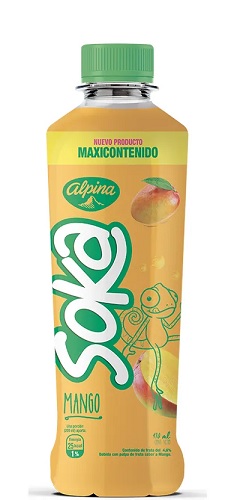 Jugo Soka 410 ml mango maxicontenido