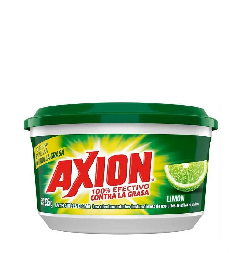 Lavaplatos Axion 235 grs limón crema