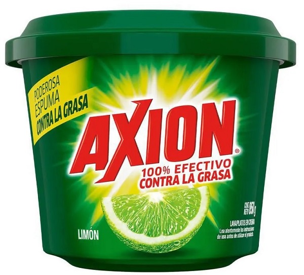 Lavaplatos Axion 850 grs limón crema