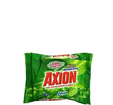 Lavaplatos Axion 130 grs disco limón multisuperficies