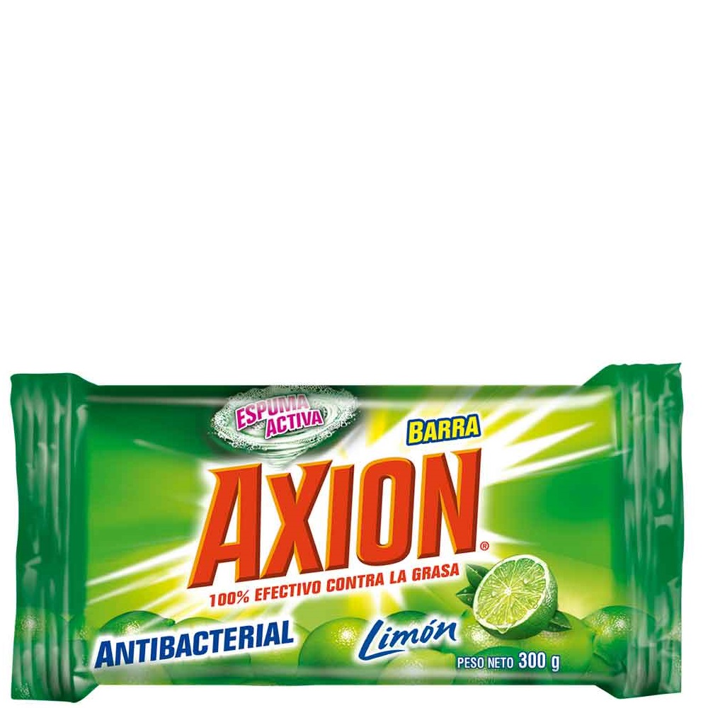 Lavaplatos Axion 300 grs barra limón multisuperficies