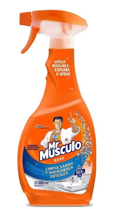 Limpiador Mr Musculo 500 ml baño gatillo
