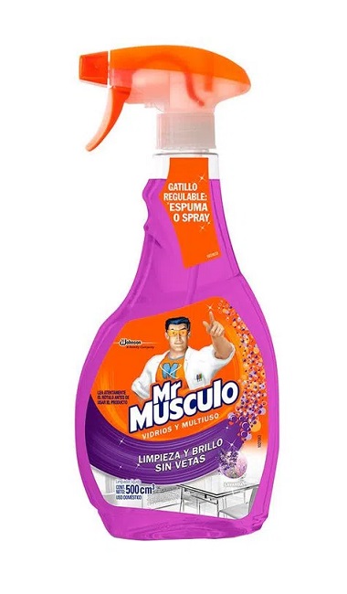 Limpiavidrios Mr Musculo 500 ml lavanda