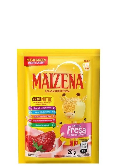 Maizena 28 grs fresa