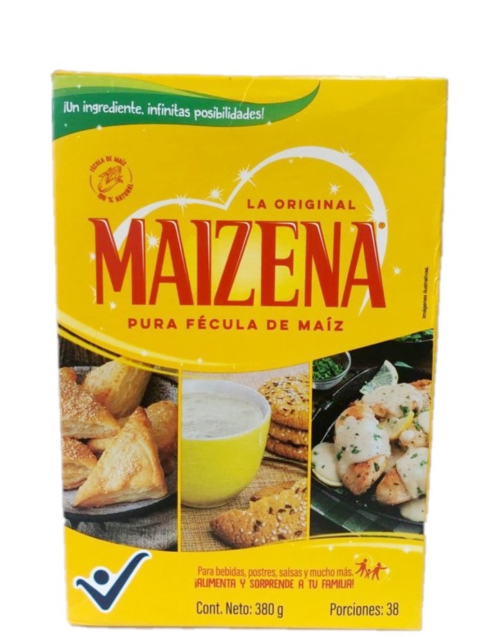 Maizena 380 grs fécula de maíz