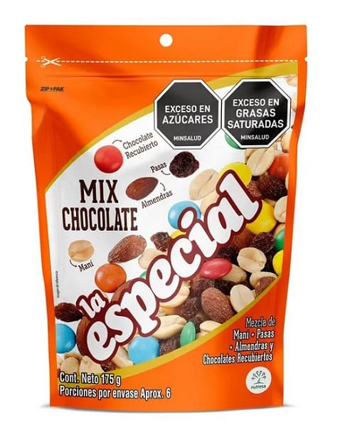 Maní Especial 175 grs mezcla almendras