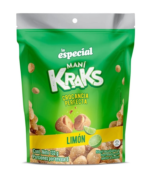 Maní La especial 132 grs limón kraks
