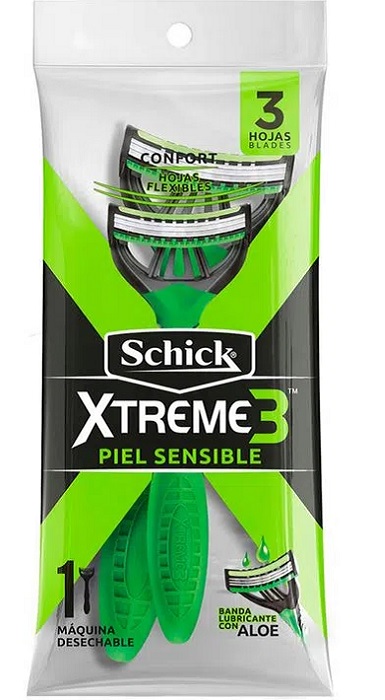 Maquina Schick xtreme 3 piel sensible