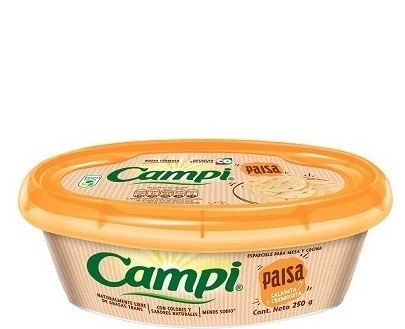 Margarina Campi 250 grs paisa