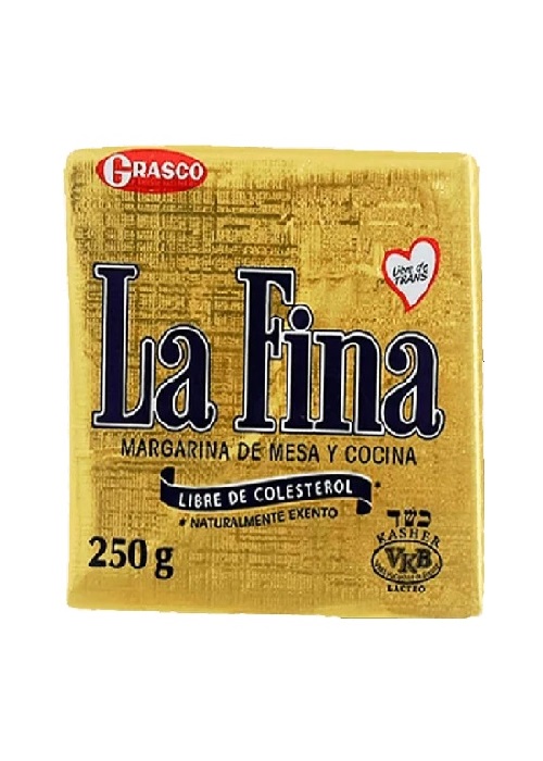 Margarina La Fina 250 grs barra
