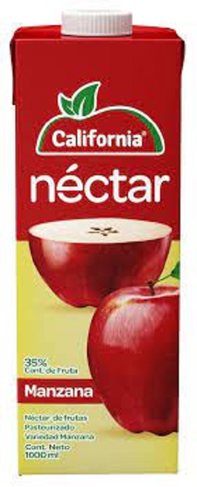 Nectar California 1000 ml manzana