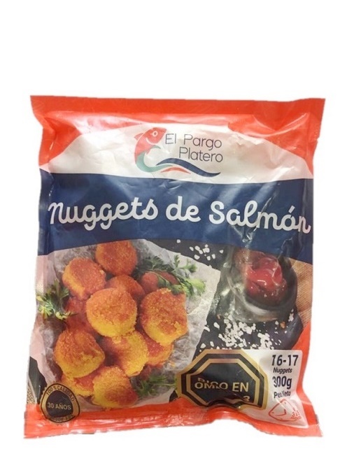 Nuggets Pargo Platero 300 grs salmón