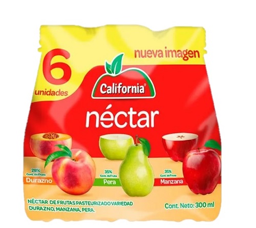 Néctar California 6 x 300 ml surtido