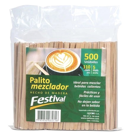 Palitos mezclador Festival 500 und