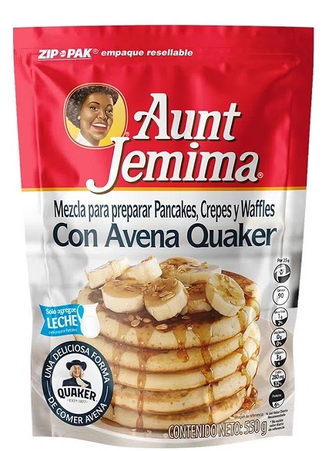 Pancakes Aunt Jemima 550 grs con avena