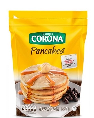 Pancakes Corona 320 grs mezcla lista