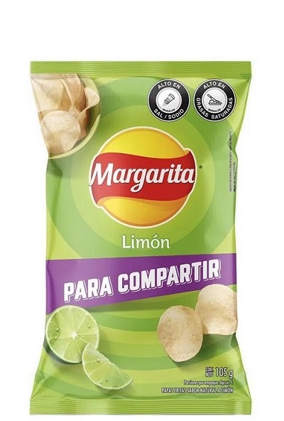 Papas Margarita 105 grs limón