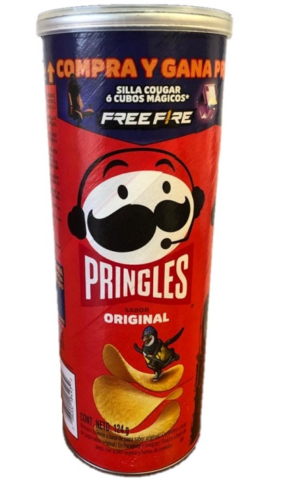 Papas Pringles 124 grs original
