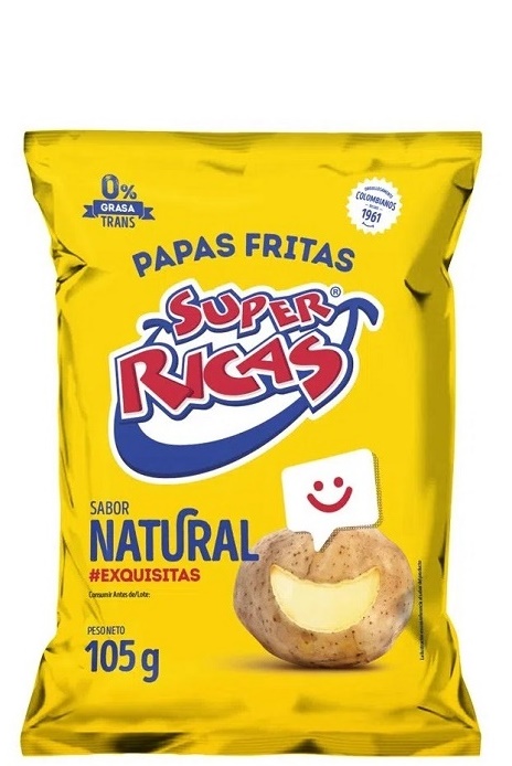 Papas Super Ricas 105 natural