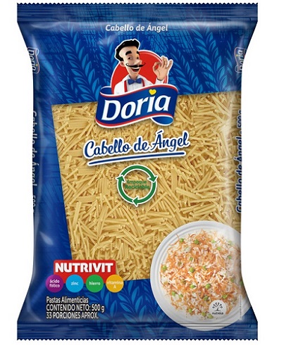 Pasta Doria 500 grs Cabello de Ángel