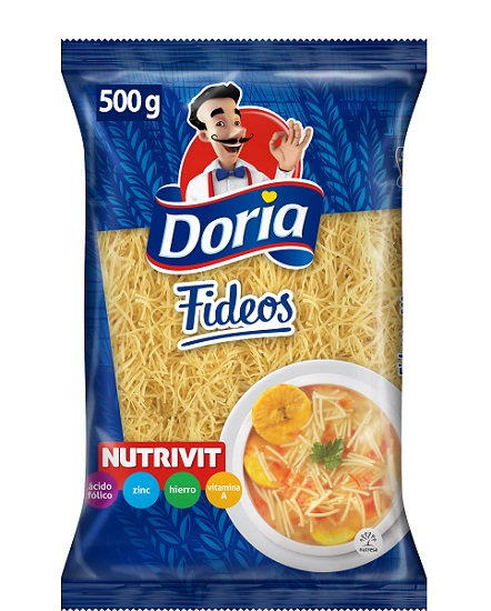 Pasta Doria 500 grs fideos