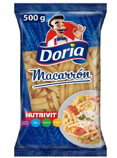 Pasta Doria 500 grs macarrones