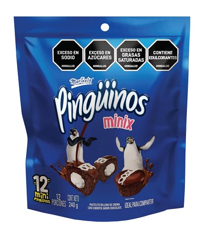 Pinguinos Bimbo 240 grs minix