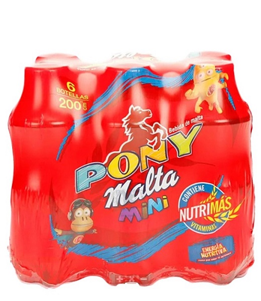 Pony Malta 6 x 200 ml mini